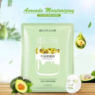 BEOTUA YOGURT FRUIT FACIAL SHEET MASK / MASKER WAJAH