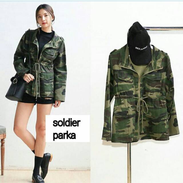 400 Model Jaket Tentara Wanita Gratis Terbaik