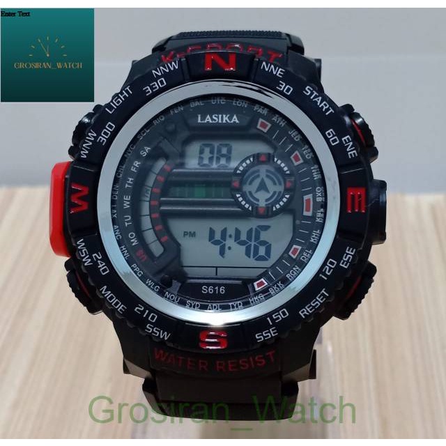 Jam Tangan Pria Original Tahan Air Lasika Keysport S616 [G_W]