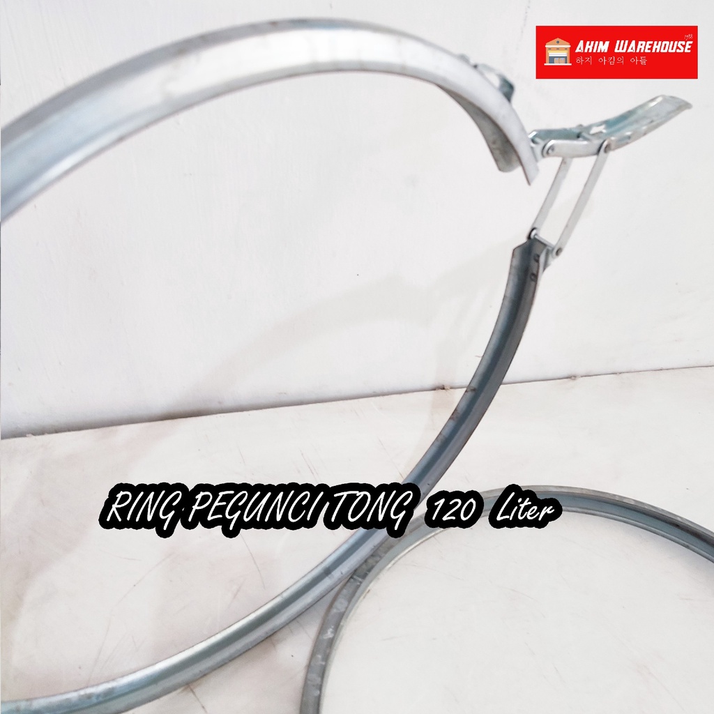 Kleman Ring Pegunci Tutup Tong Biru 120 Liter Drum Plastik