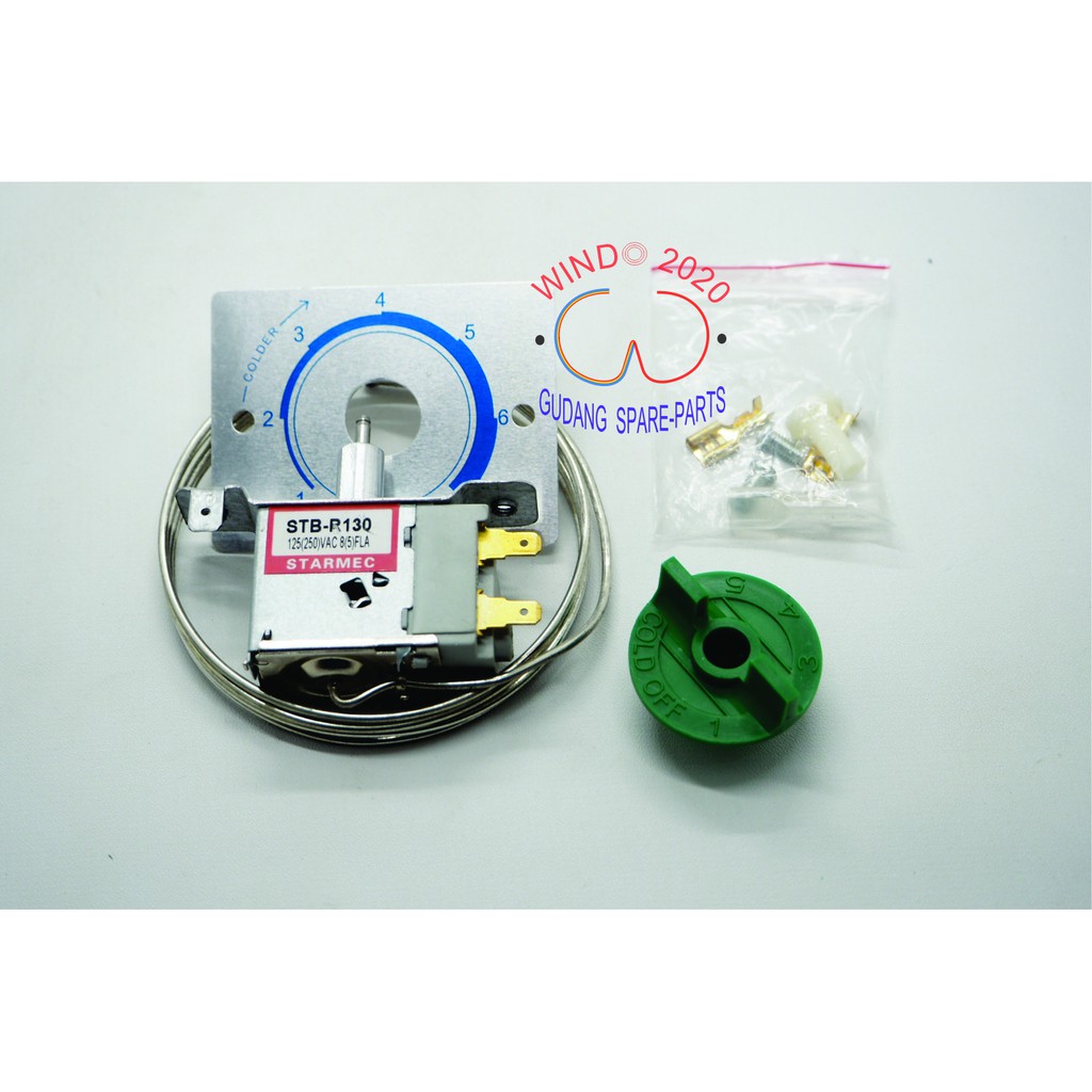 THERMOSTAT STB-R130A | THERMOSTAT KULKAS | THERMOSTAT KULKAS DEFROST | THERMOSTAT KULKAS UNIVERSAL