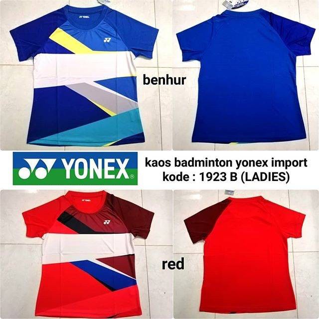 baju kaos badminton cewek Yonex 1923B (LADIES) kaos yonex japan ladies impor kaos olahraga