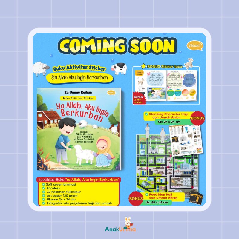 Buku Wonderful Idul Adha Pack Ready Stock