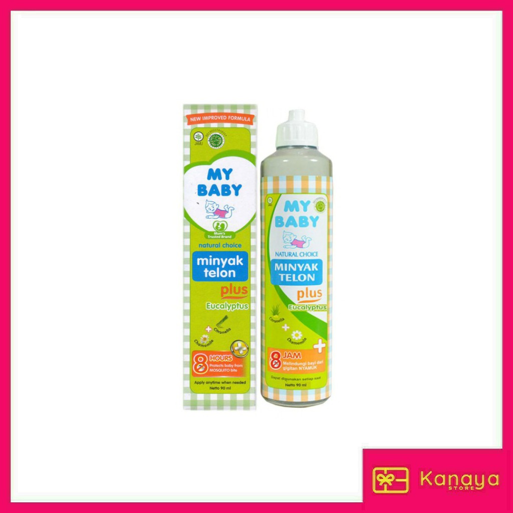 (BISA COD) My Baby Minyak Telon Plus 30ml/60ml/90ml