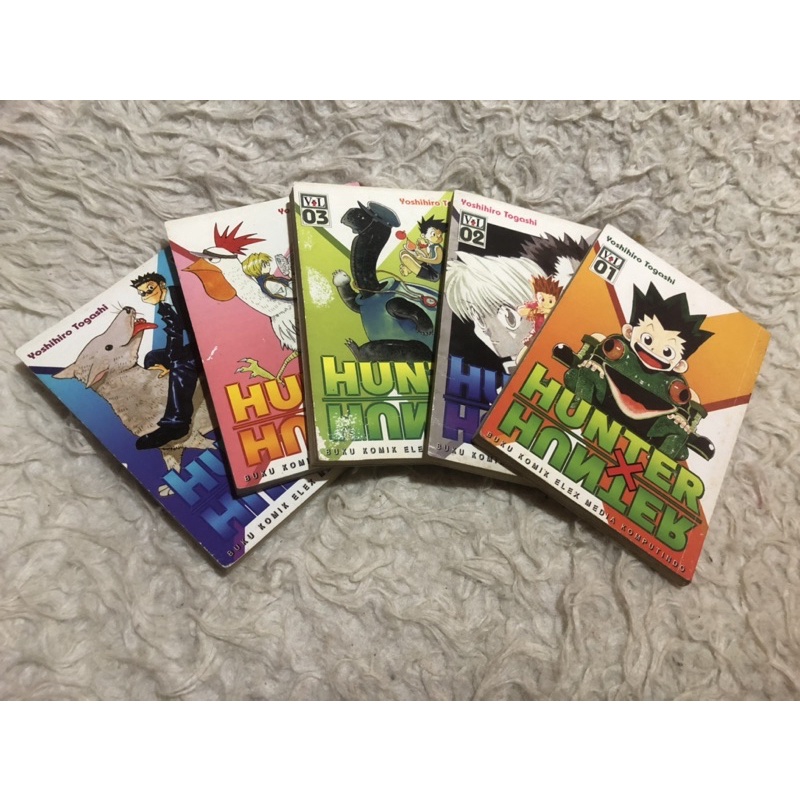 Komik Hunter X Hunter 1-5 (Set 3)