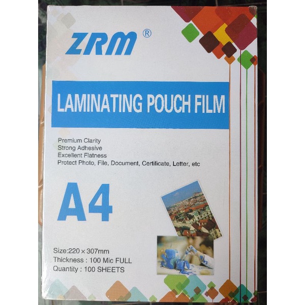 

PLASTIK LAMINATING A4 ZRM & BAZIC & AMANDA ( KHUSUS GROSIR MURAH ) 22x30.7