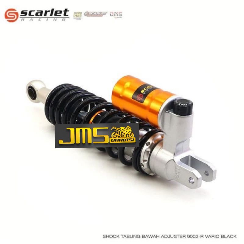 shock scarlet original tabung bawah klik fungsi ukuran 305/325 mio beat vario110/125/150 scoopy genio lexi freego soul gt xeon rc/gt