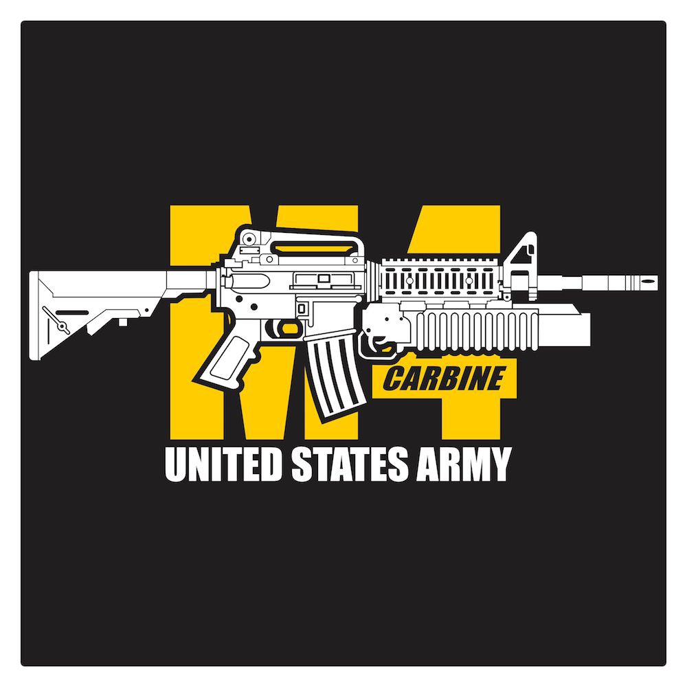 Carbine M4 Series 7 Cutting Sticker