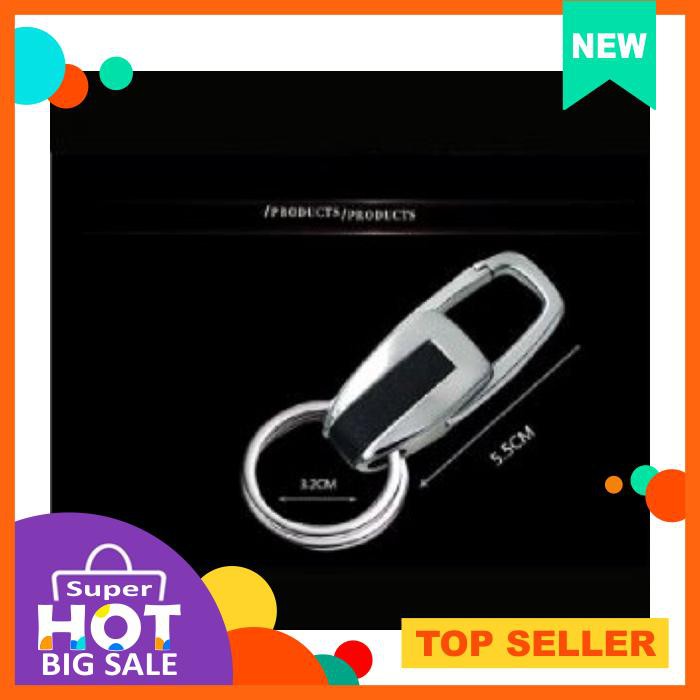 Flj Gantungan Kunci Motor Mobil Alloy Metal Kulit Gantung Pinggang