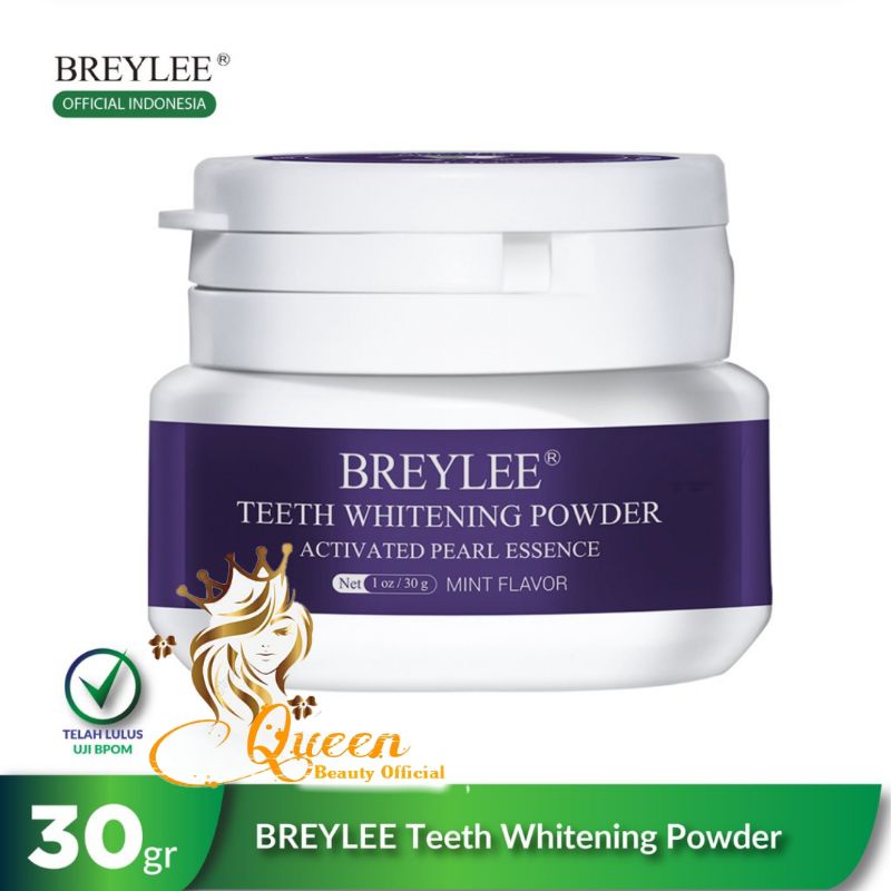 Breylee Serbuk Pemutih Gigi (Sudah BPOM)