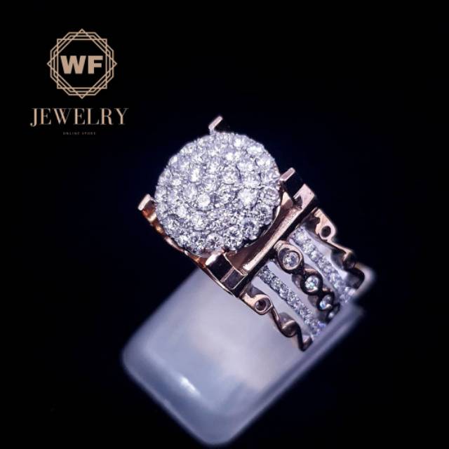 Cincin Emas Berlian Eropa