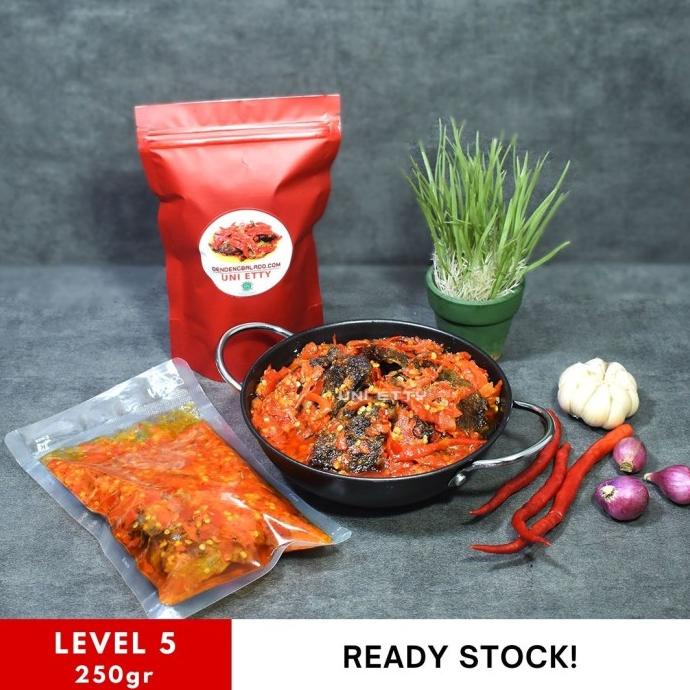 

Dendeng Balado Batokok (Cabe Merah) PEDAS LEVEL 5 - ASLI PADANG