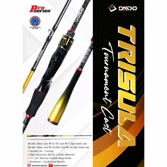 JORAN PANCING DAIDO TRISULA BAITCASTING 180...FUJI