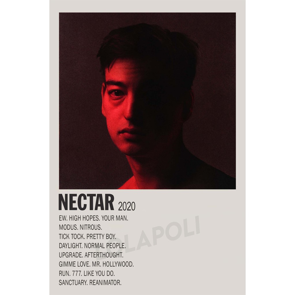 Poster Cover Album Nectar - Joji