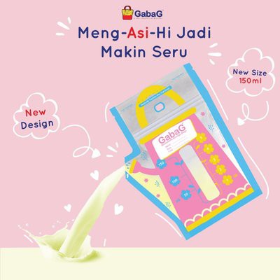 Gabag Breastmilk Storage Kantong ASI 150 ml