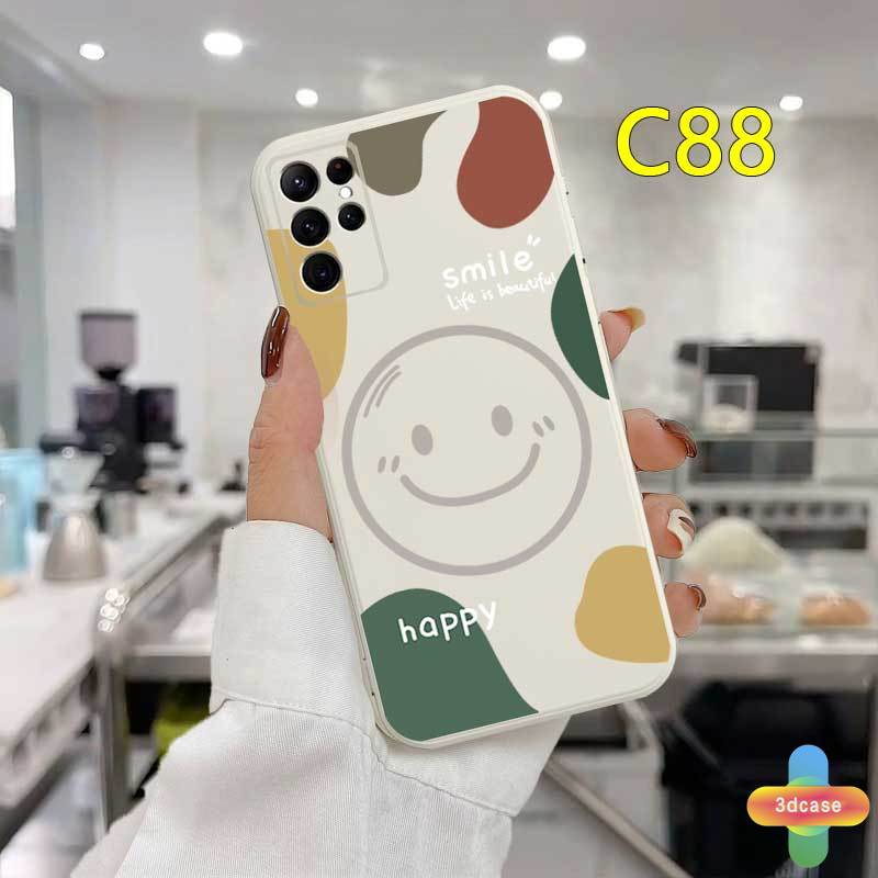 Soft Case OPPO A15 A54 A5S A3S A16 A95 A7 A5 A9 A31 A53 2020 A12 A1K A55 A36 A76 A96 Reno 5 4 5F 4F 6 7 A57 A74 A15S A52 A11K A92 A35 A11 A93 A32 A72 A94 A53S F17 PRO A16S A12S A12E A33 Y20 Y12 5 5i C3 C25 C12 Couple Happy Smile Graffiti Anti-fall Case