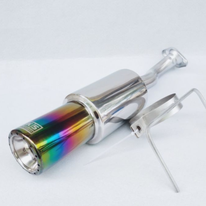 Knalpot mobil racing honda brio (bolt on)