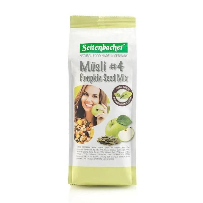 

Sale Seitenbacher Musli Muesli #4 Pumpkin Seed Max 375 Gram