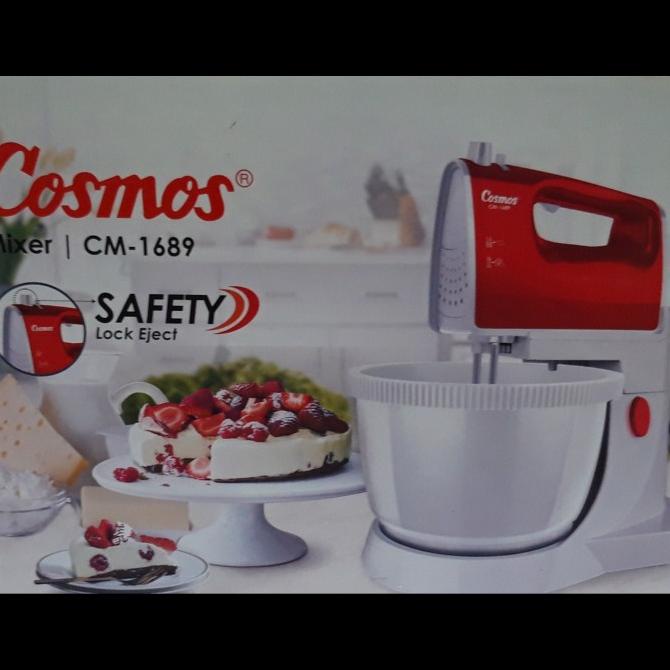 Jual Mixer Cosmos Dengan Dua Fungsi Hand Mixer Dan Stand Mixer Cm1689