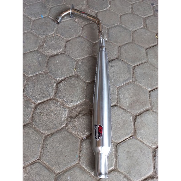 knalpot cb 125 stainless knalpot cb corbi plor begundal cb stenlis