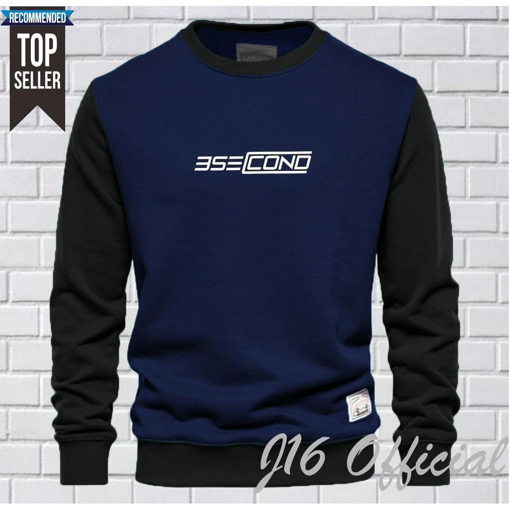 3ESCO CREWNECK Jaket Distro Sweater Oblong Pria Wanita FLEECE TEBAL PREMIUM