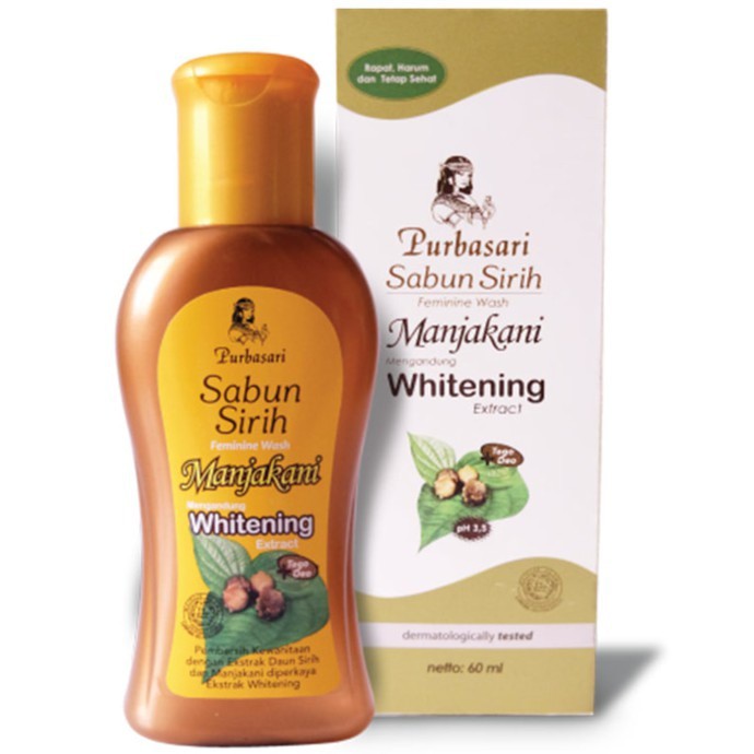 PURBASARI Sabun Sirih Manjakani 60ml BPOM / Sabun Pembersih Kewanitaan BY AILIN