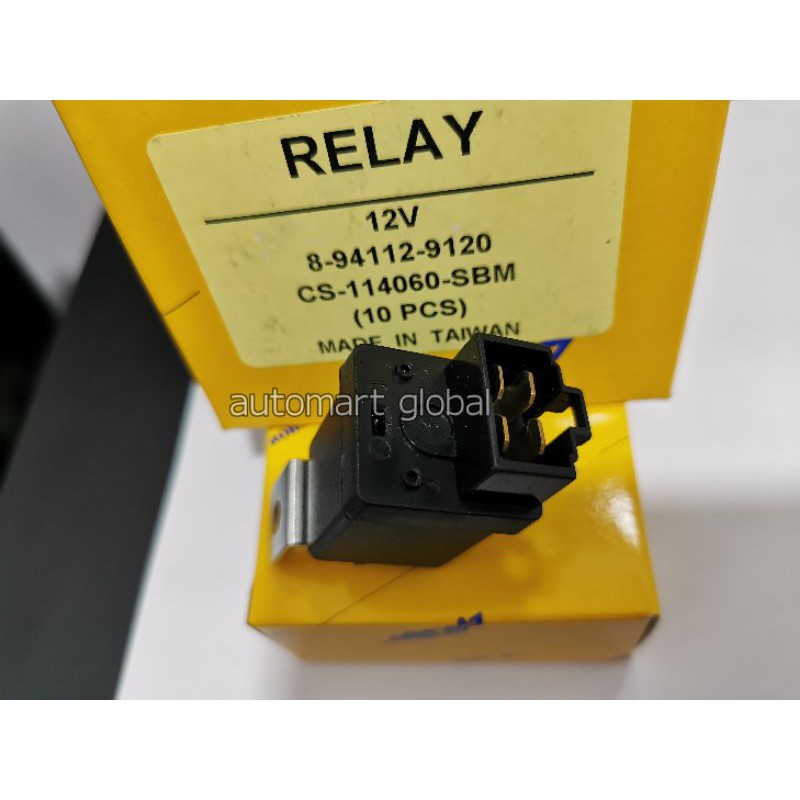 relay starter isuzu panther 8-94112-9120 asli carshow