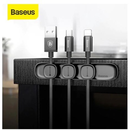 

READY MAGNETIC CABLE CLIP DATA AND CHARGING CABLE ORGANIZER BASEUS ACWDJ BERMUTU