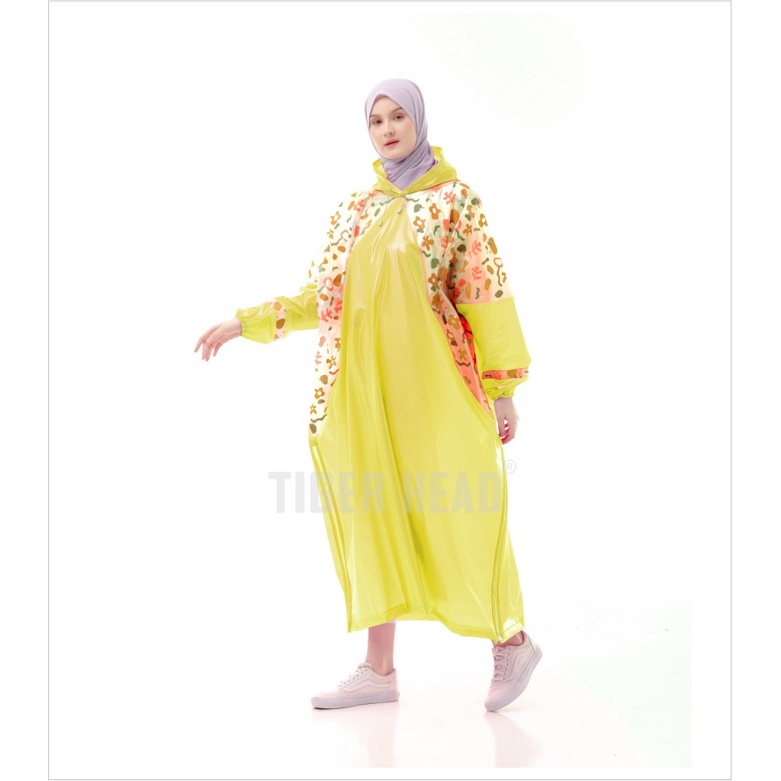 Jas hujan Rok GAMIS Chariva TIGER HEAD Muslimah Hijabers CHARIVA 68341