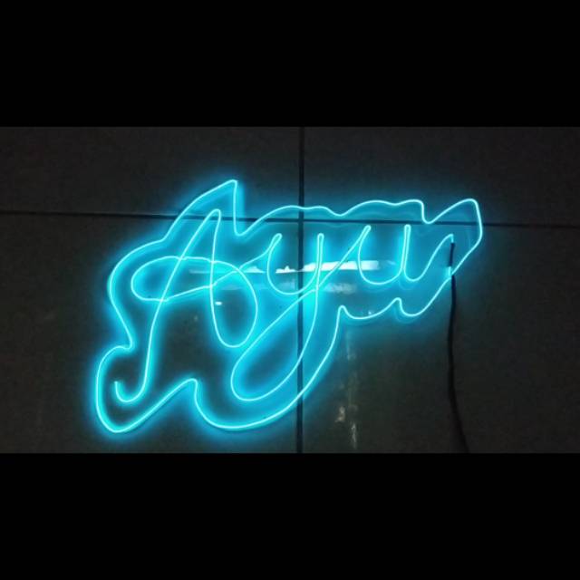 Neon sign el wire 30×30