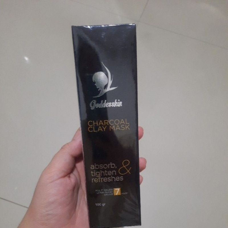 Clay Mask Charcoal - Goddesskin Athena