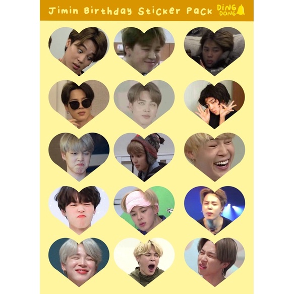 

STICKER JIMIN FUNNY FACE