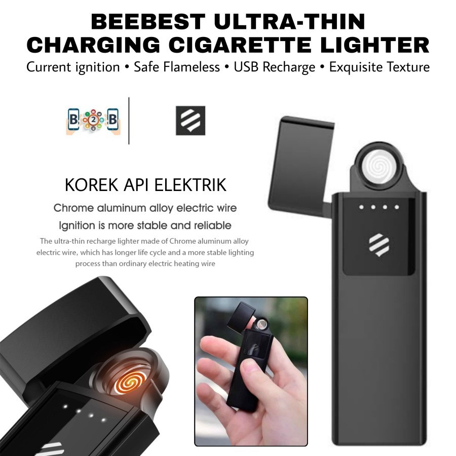 BEEBEST CHARGING LIGHTER - Korek Api Elektrik