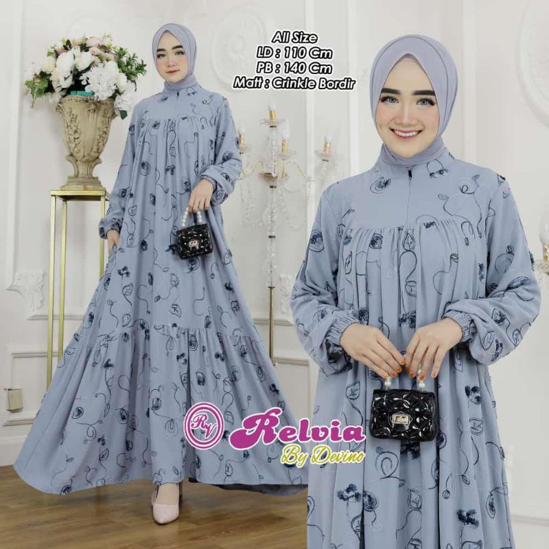 GAMIS CREANGKEL AIRFLOW BORDIR MEWAH