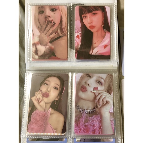 pc twice chaeyoung sana mina nayeon photocard
