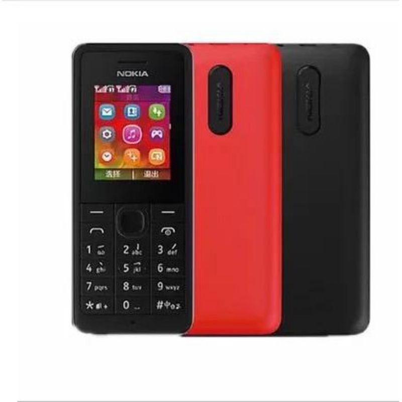 Handphone Nokia 107 Hp Jadul Nokia 107 Dual Sim Bahasa Indonesia-1