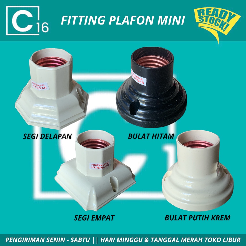 Fitting Plafon Mini Fitting Tempel Merk Paxton