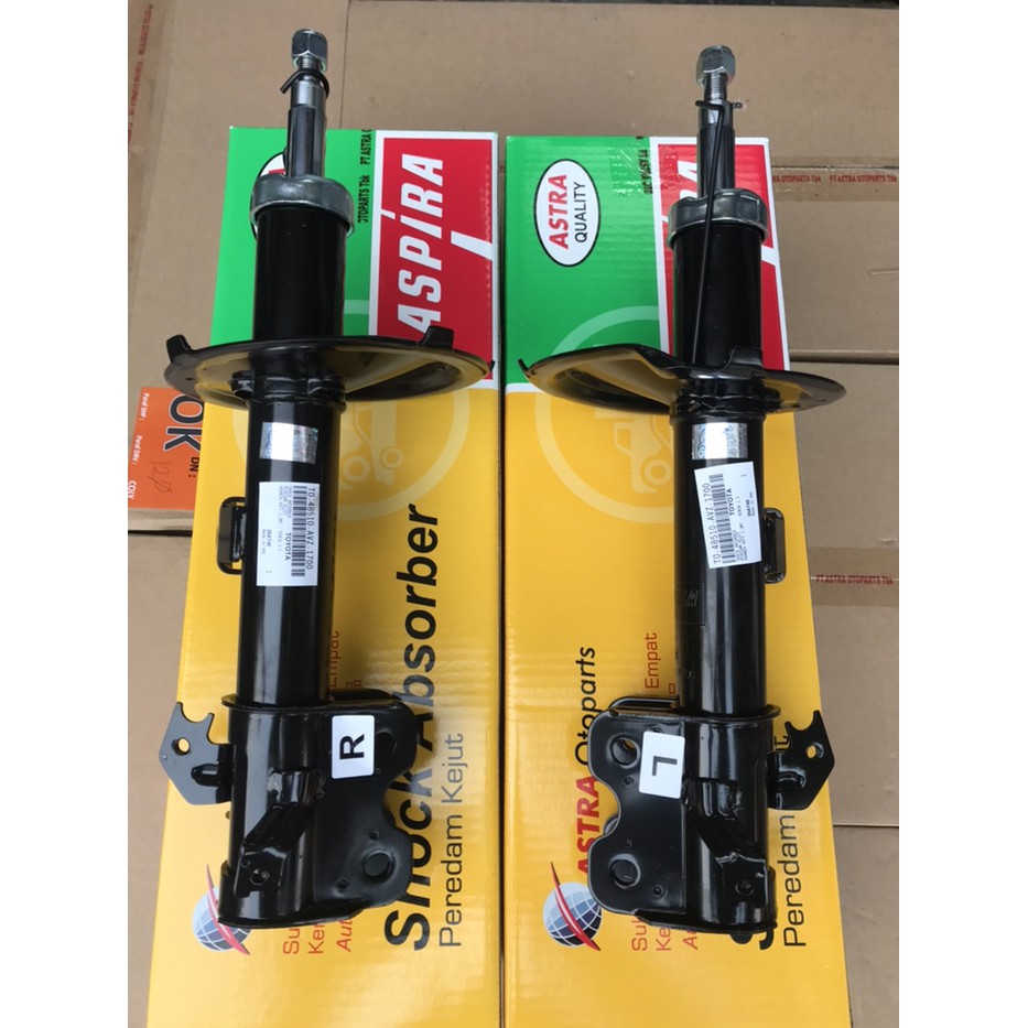 Shock breaker absorber avanza xenia depan front merk aspira (2pc/1set)