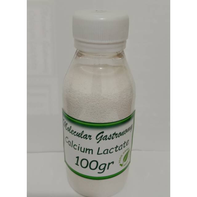 

Molecular Gastronomy Calcium Lactate -100gr- FOOD GRADE