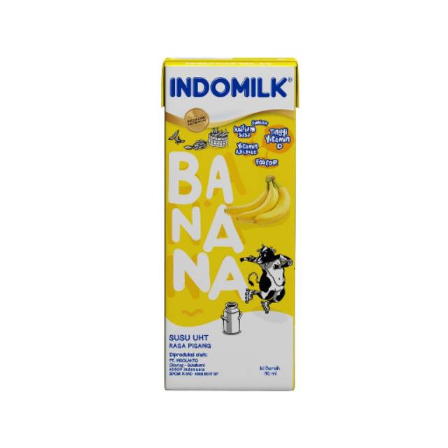 Indomilk Banana Blast UHT 190ml Jungkook BTS