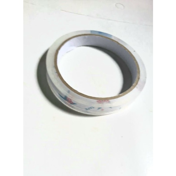 

ISOLASI PLASTIK BENING 1/2" ( 12mm × 72 yard ) SATUAN/PER PCS