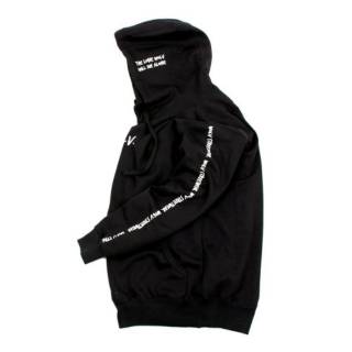 VNM SWEATER HOODIE WOLV HITAM TRACKTOP  Shopee Indonesia