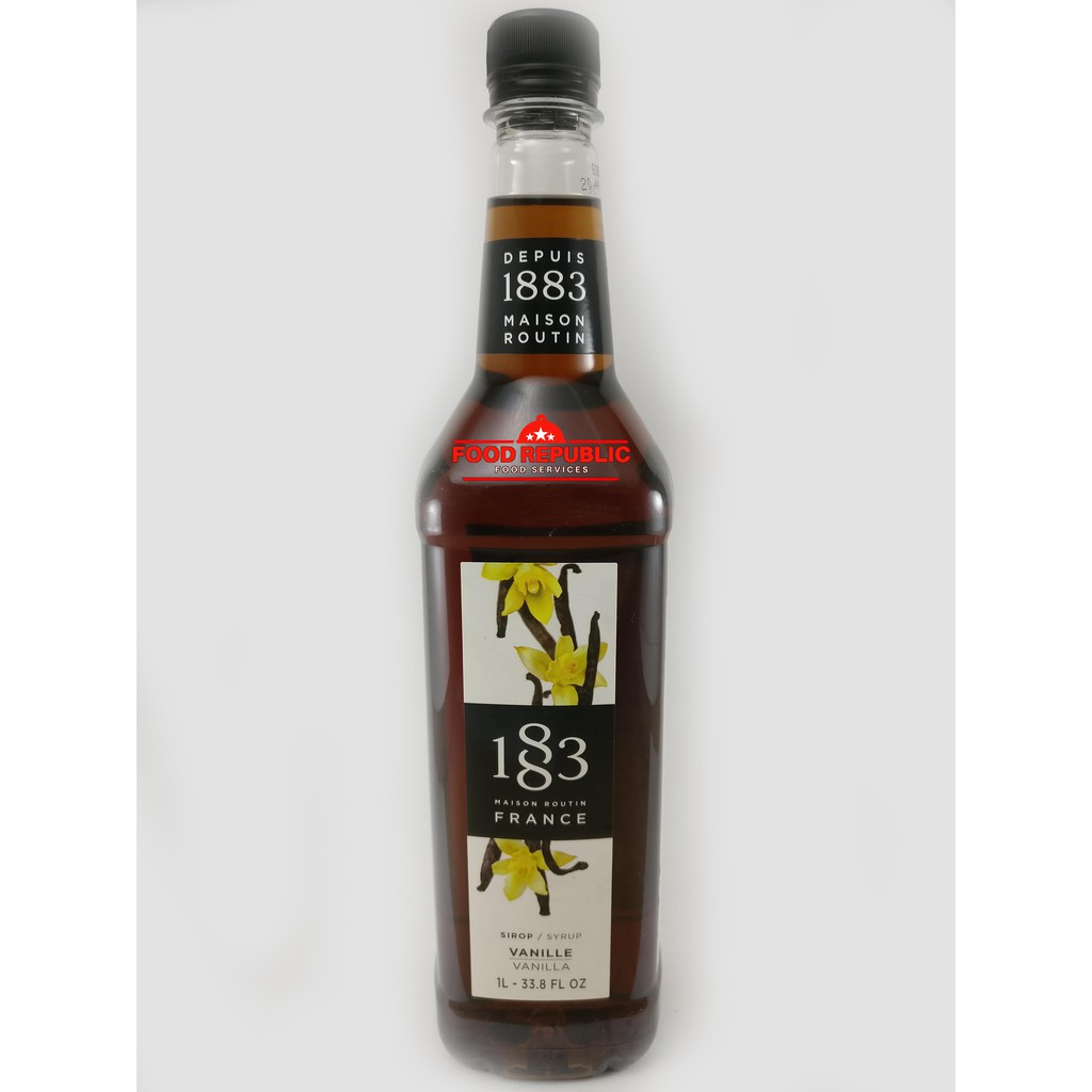 Syrup Sirup Premium Maison Routin 1 Ltr Import France Bahan Cocktail Caramel Shopee Indonesia