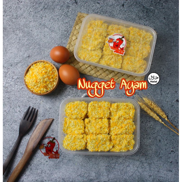 NUGGET AYAM non MSG 18pcs HOME MADE 300 GRAM