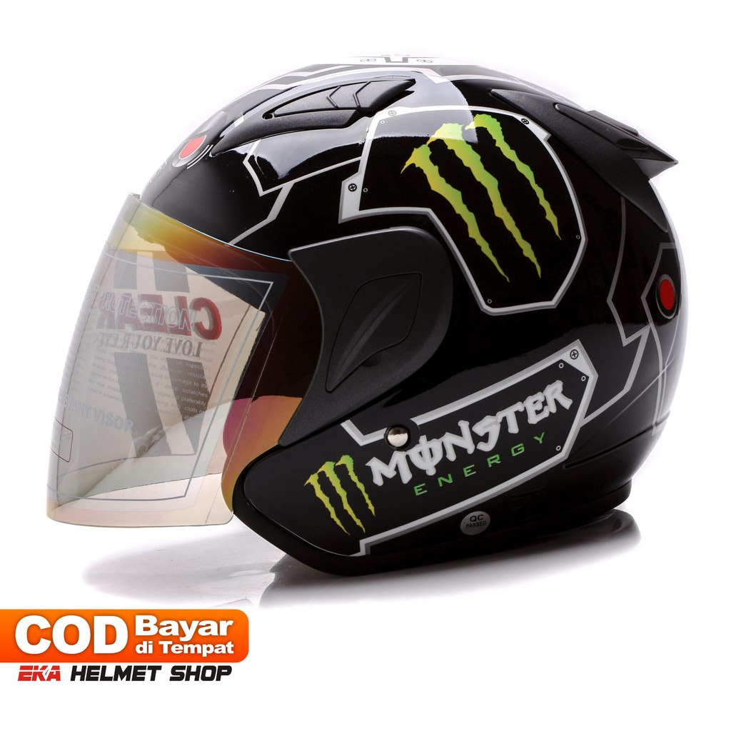 [Helm Dewasa] MSR Helmet Javelin - Monster - Hitam