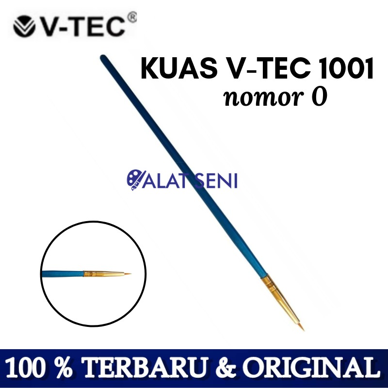 

Kuas Lukis / Kuas Vtec 1001 Nomor 0 / Kuas Round Vtec 1001 Nomor 0