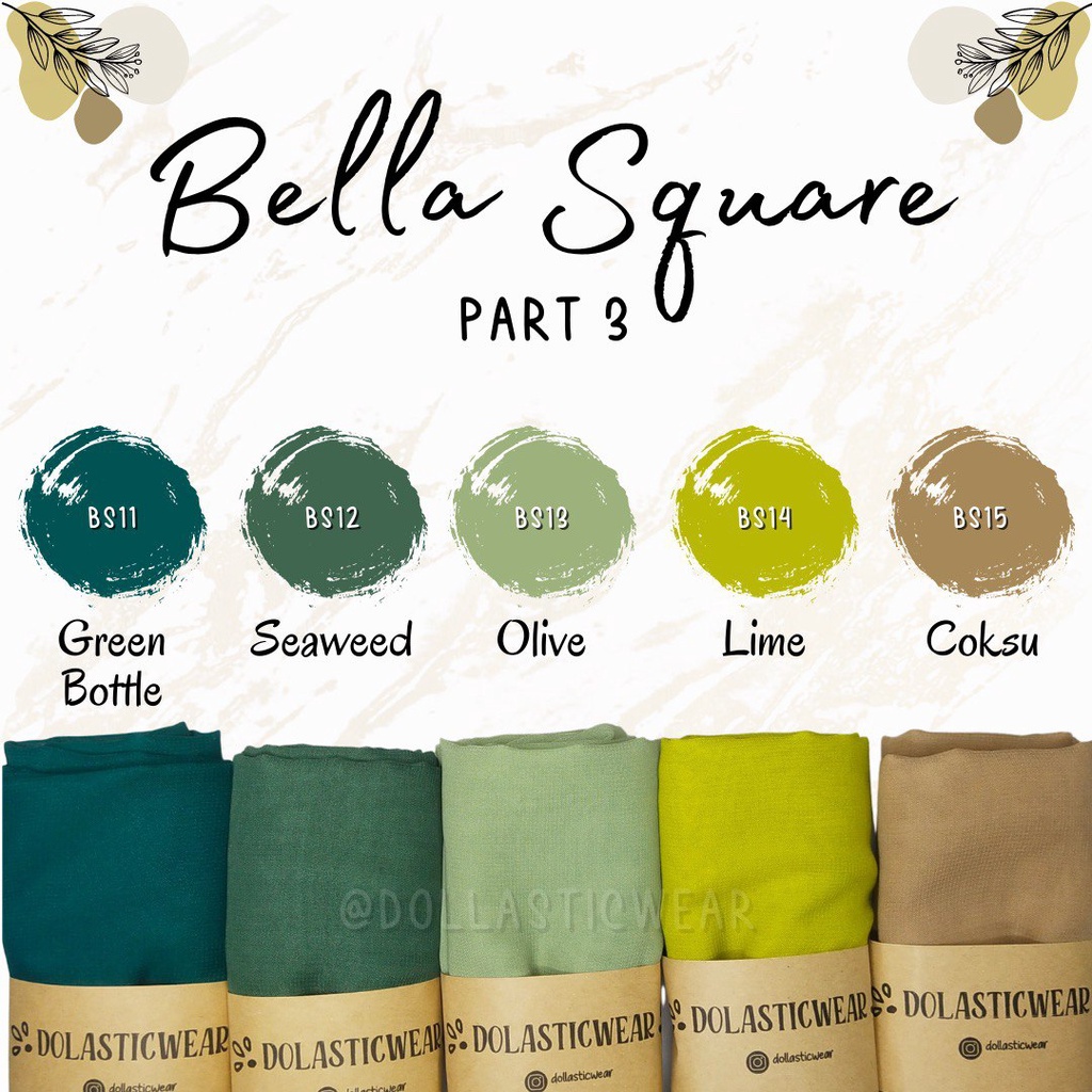 Bella Square / Laudya Square DAILY HIJAB BY DOLLASTICWEAR