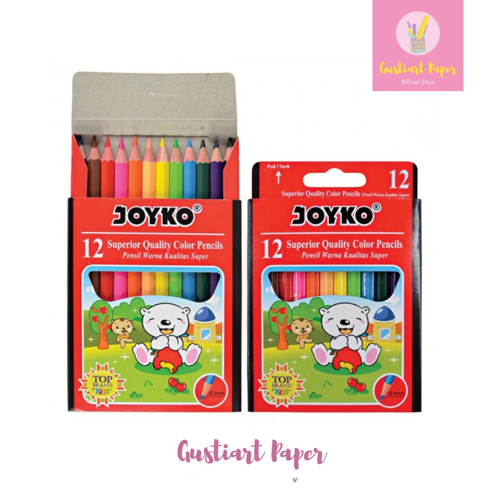 

Joyko pensil warna 12 Colour Murah
