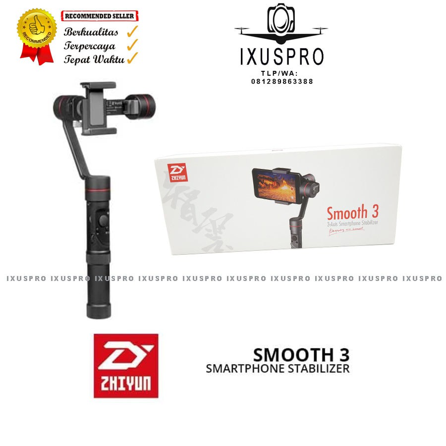 Zhiyun-Tech Smooth-3 Handheld 3-Axis Gimbal Stabilizer for Smartphones