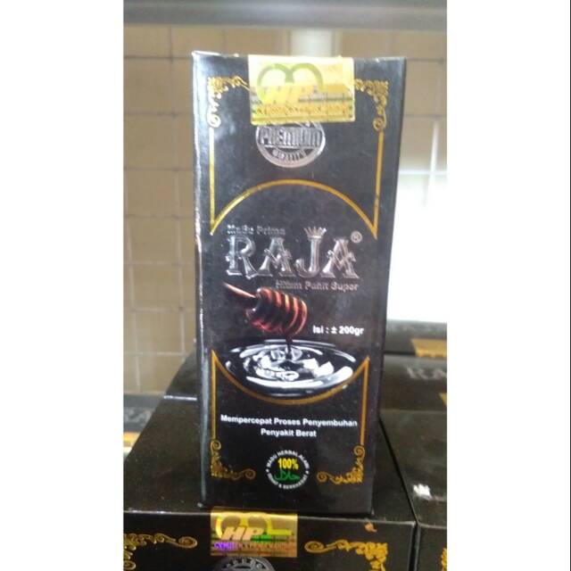 

Madu Prima Raja - Madu Hitam pahit Super Isi 200 g